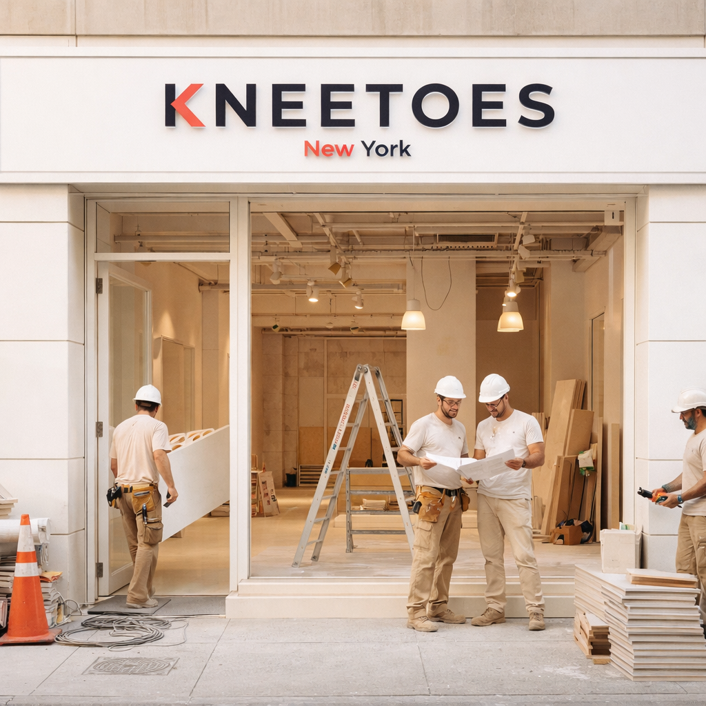 KNEETOES Arrives in Manhattan: 15 Years of Craftsmanship Finds a New Home in New York