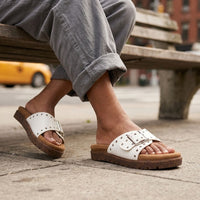 Kovia - White Slip Ons
