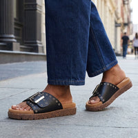 Kovia - Black Slip Ons