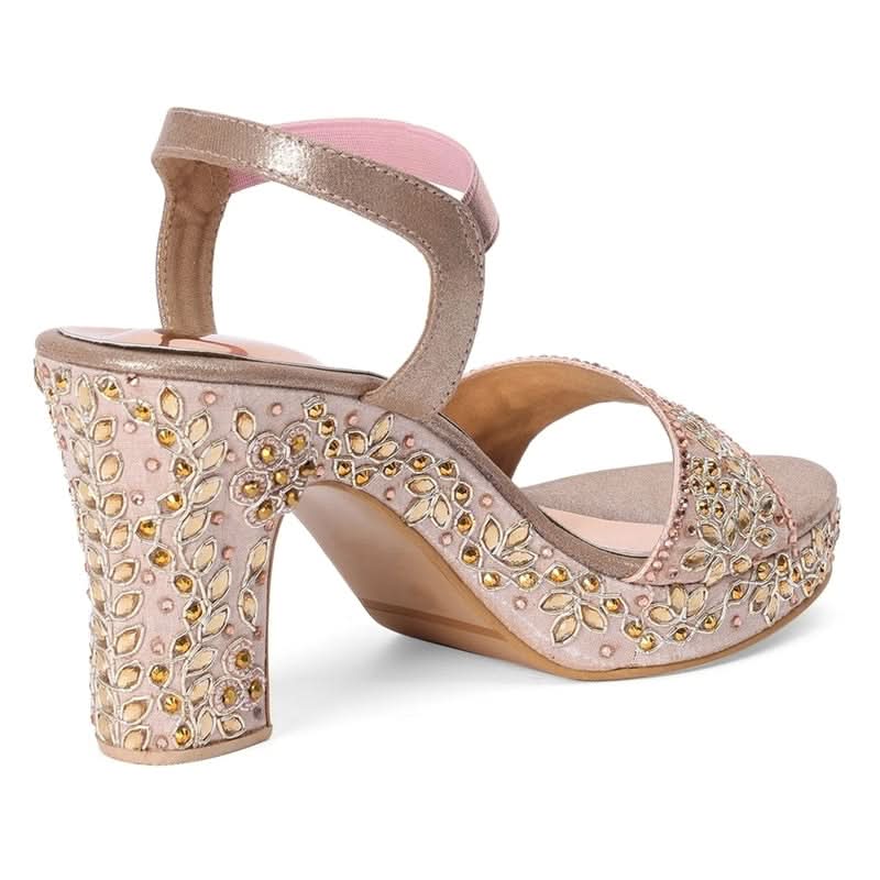 Aurielle - Pink Block Heels