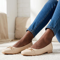 Avena - Beige Ballerina