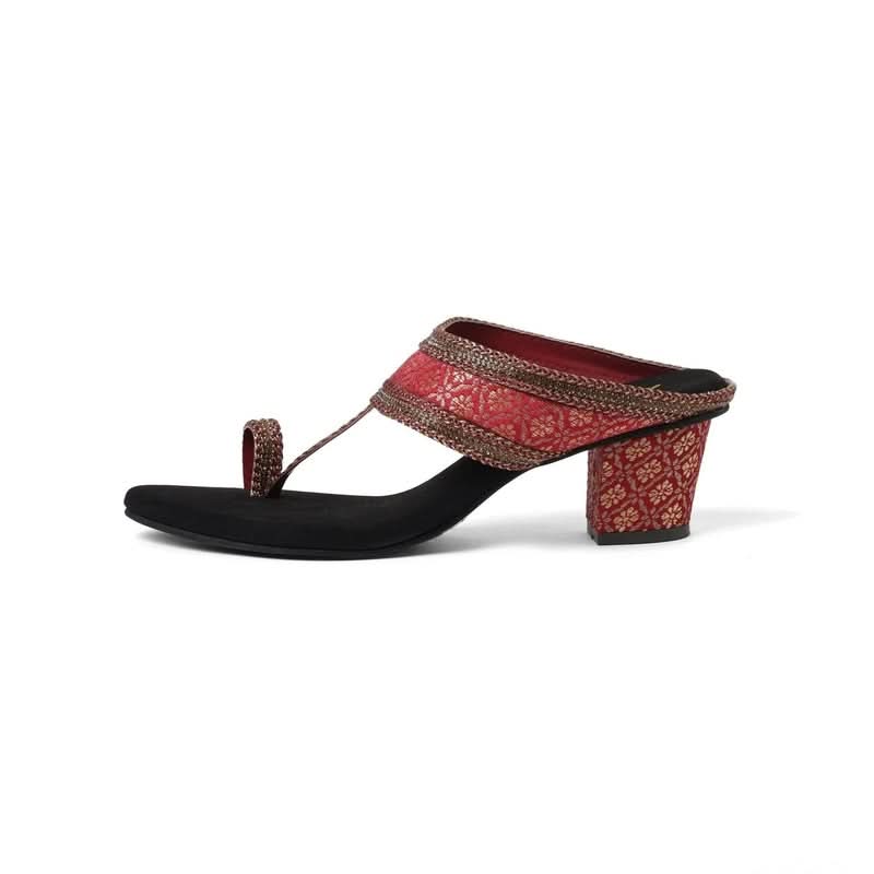Shravya - Red Block Heels