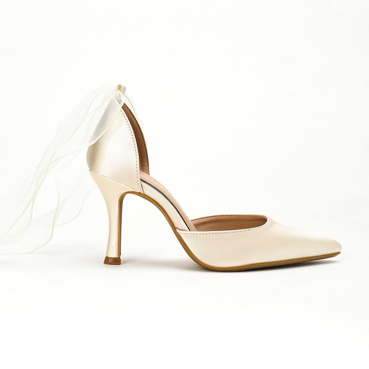 Deena - Bridal Bow Heels
