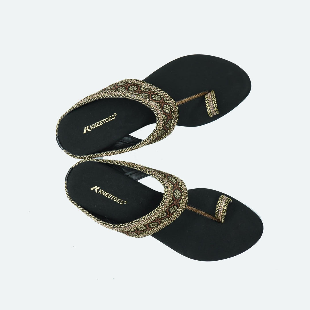 Shravya - Black Block Heels