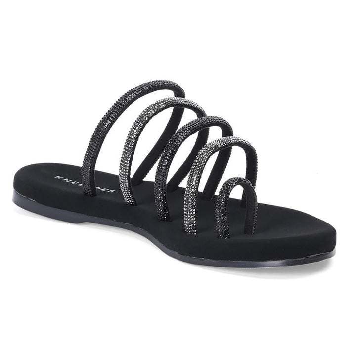 Midnight Sparkle Multi-Loop Sandals
