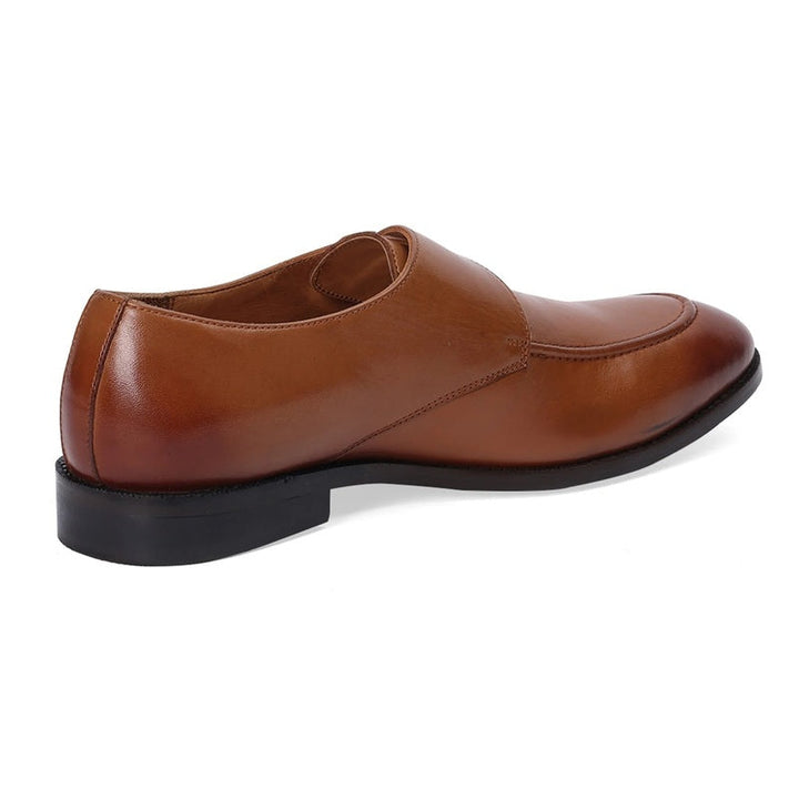 Men’s Polished Tan Monk Formals