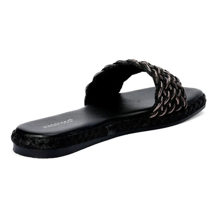 Lyra - Black Slip-Ons