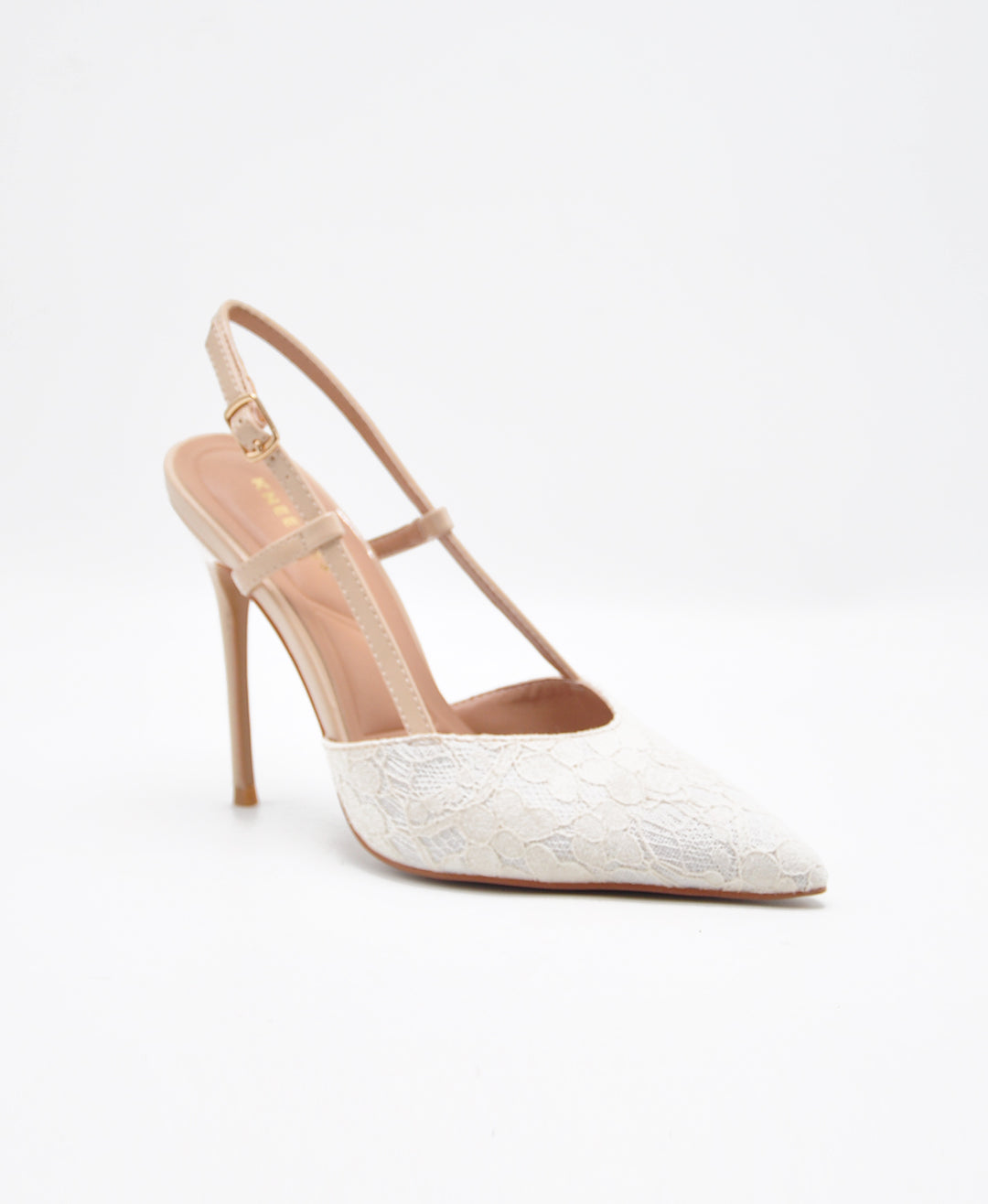 Violetta - White Stilettos