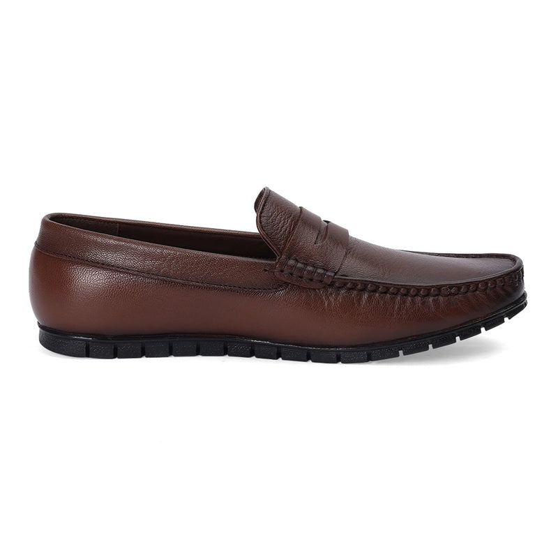 Classic Tan Slip-On Loafers