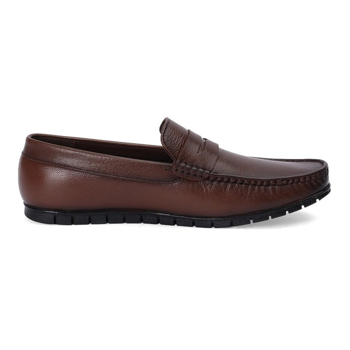 Classic Tan Slip-On Loafers