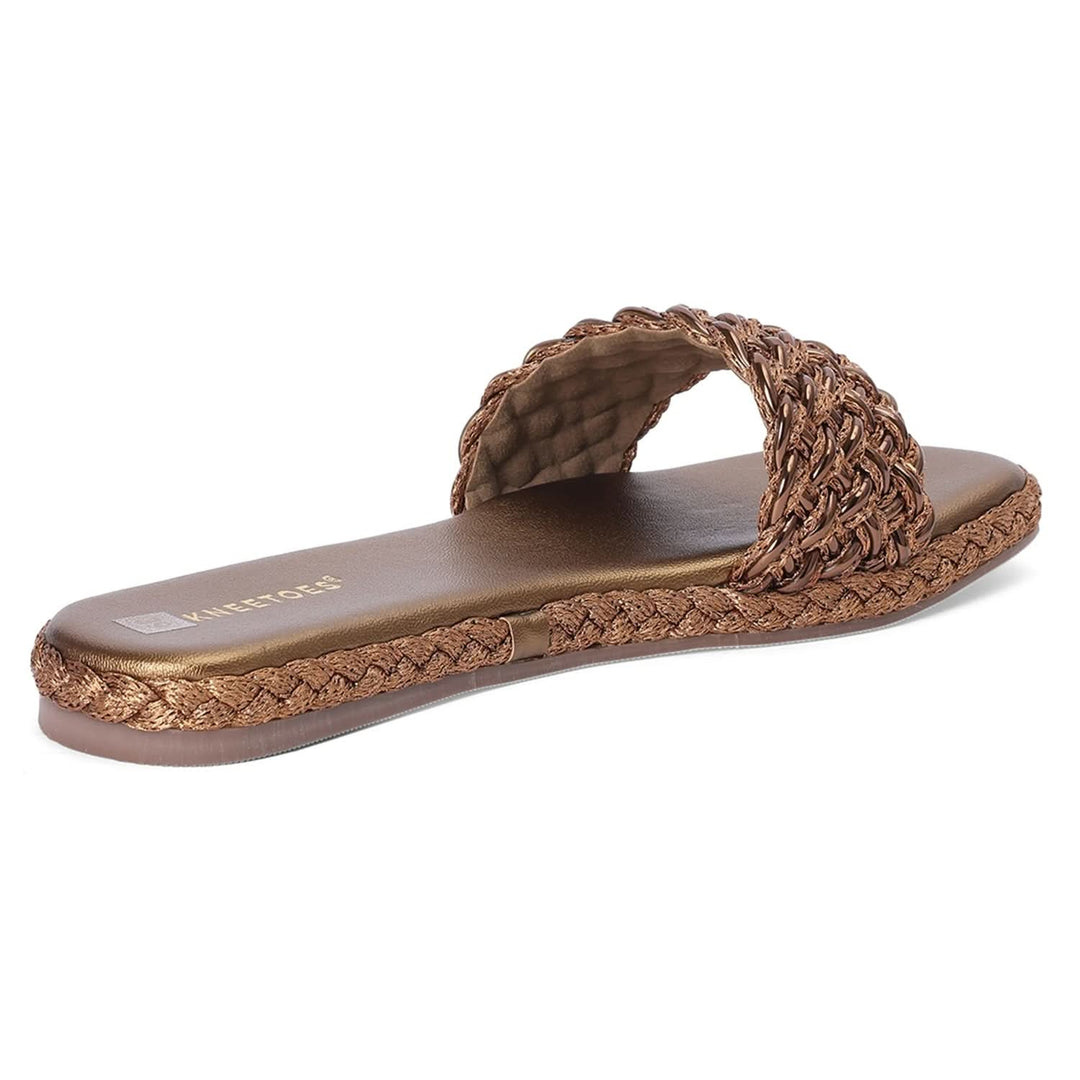 Lyra - Bronze Slip-Ons