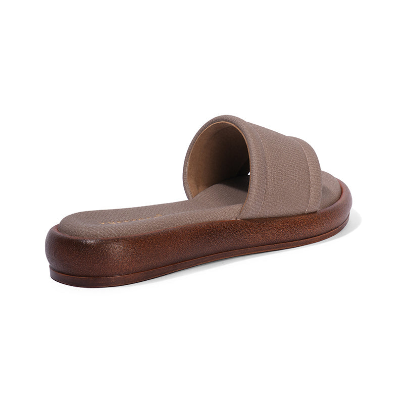 Soraya - Tan Slip Ons