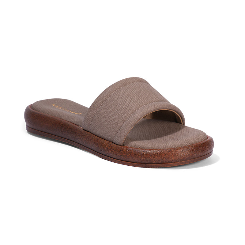 Soraya - Tan Slip Ons