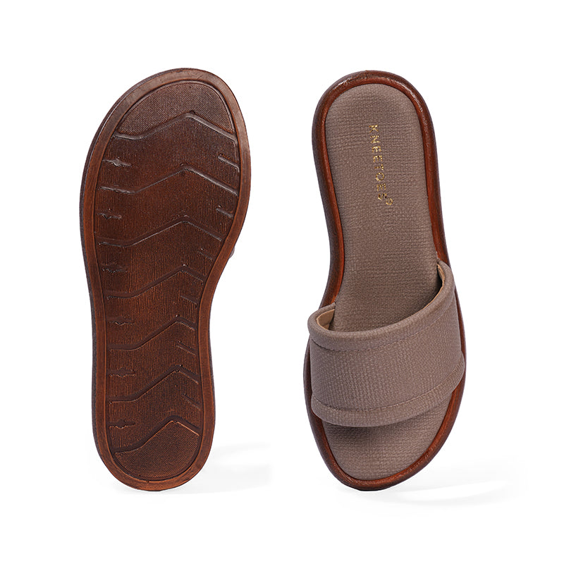Soraya - Tan Slip Ons