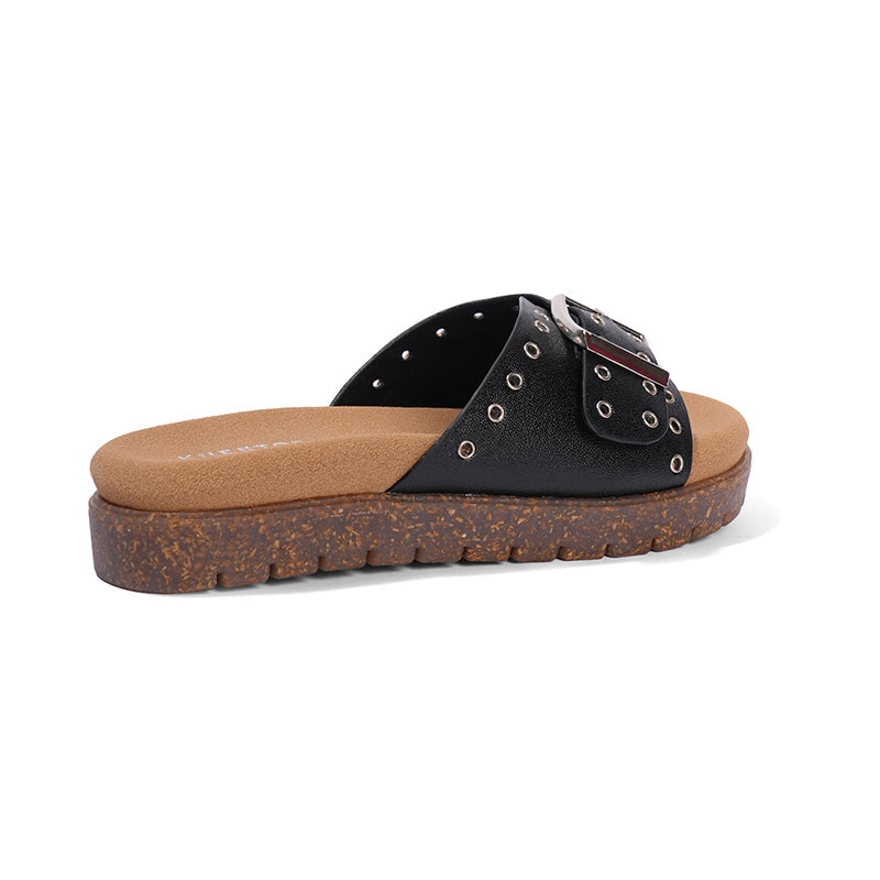 Kovia - Black Slip Ons