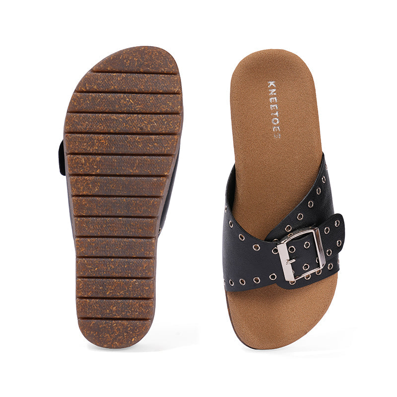 Kovia - Black Slip Ons