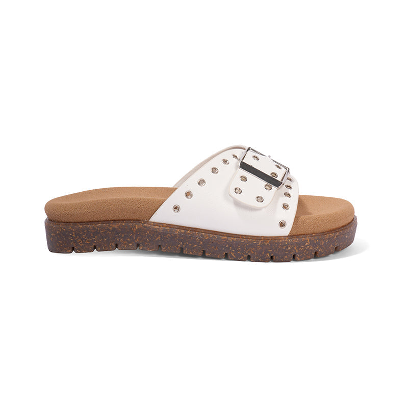 Kovia - White Slip Ons