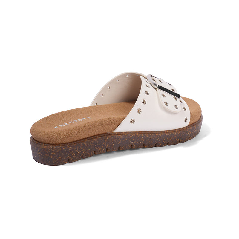 Kovia - White Slip Ons