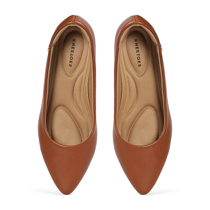 Maddie - Brown Block Heels