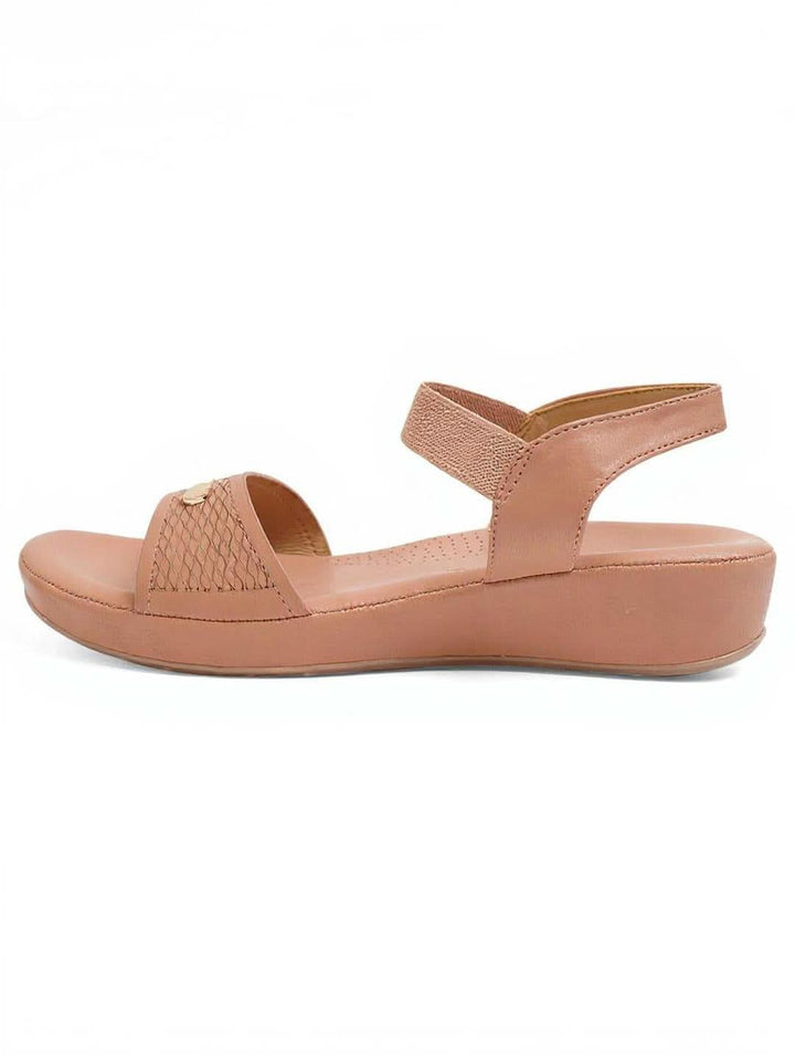 Isla - Peach Sandals
