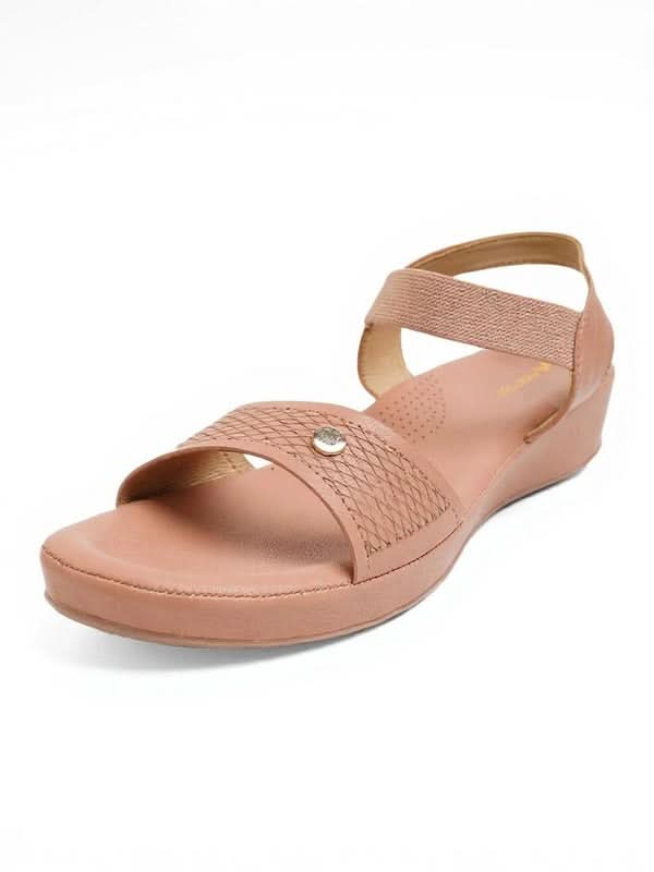 Isla - Peach Sandals