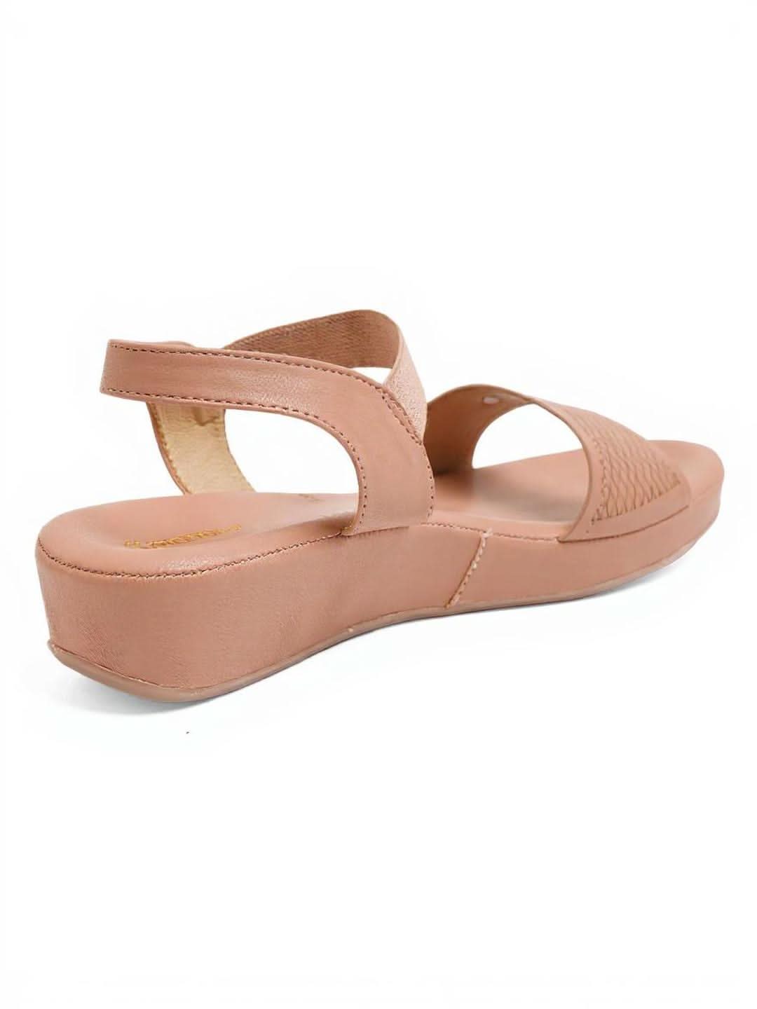 Isla - Peach Sandals