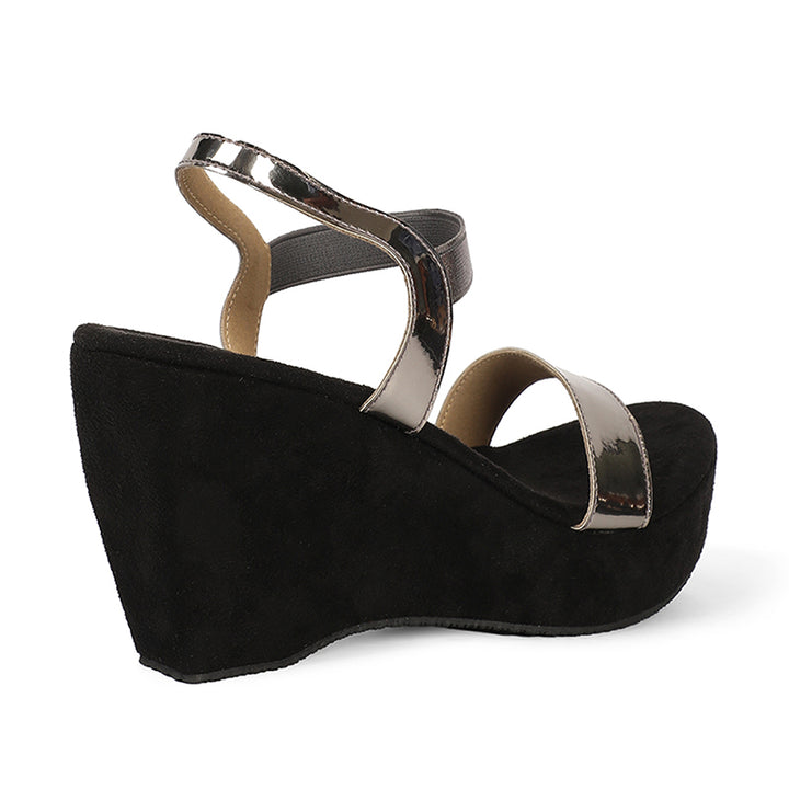 Aurora - Black Wedges