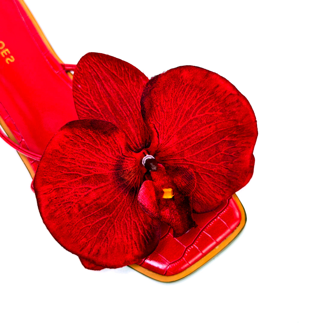 Delilah - Red Sandals