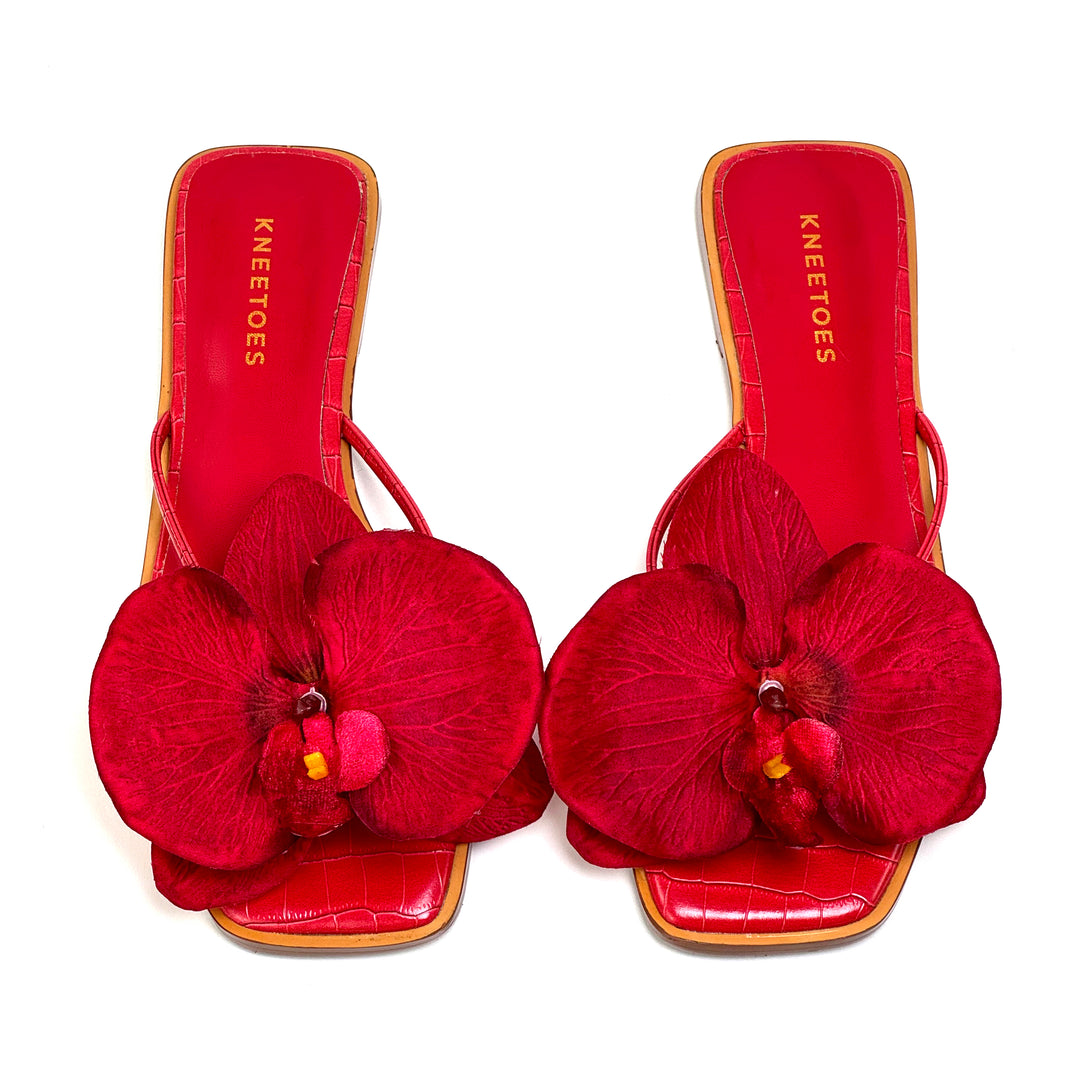 Delilah - Red Sandals