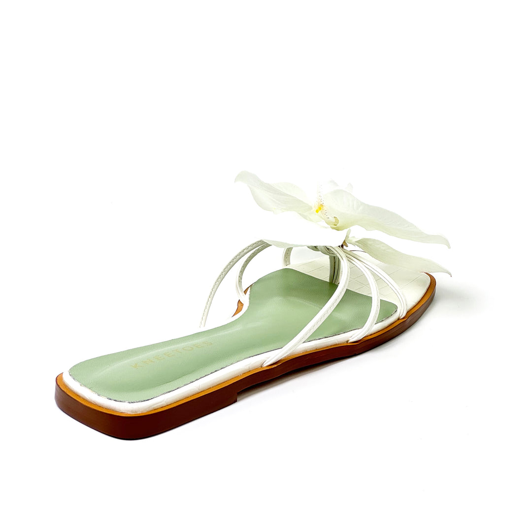 Delilah - White Sandals