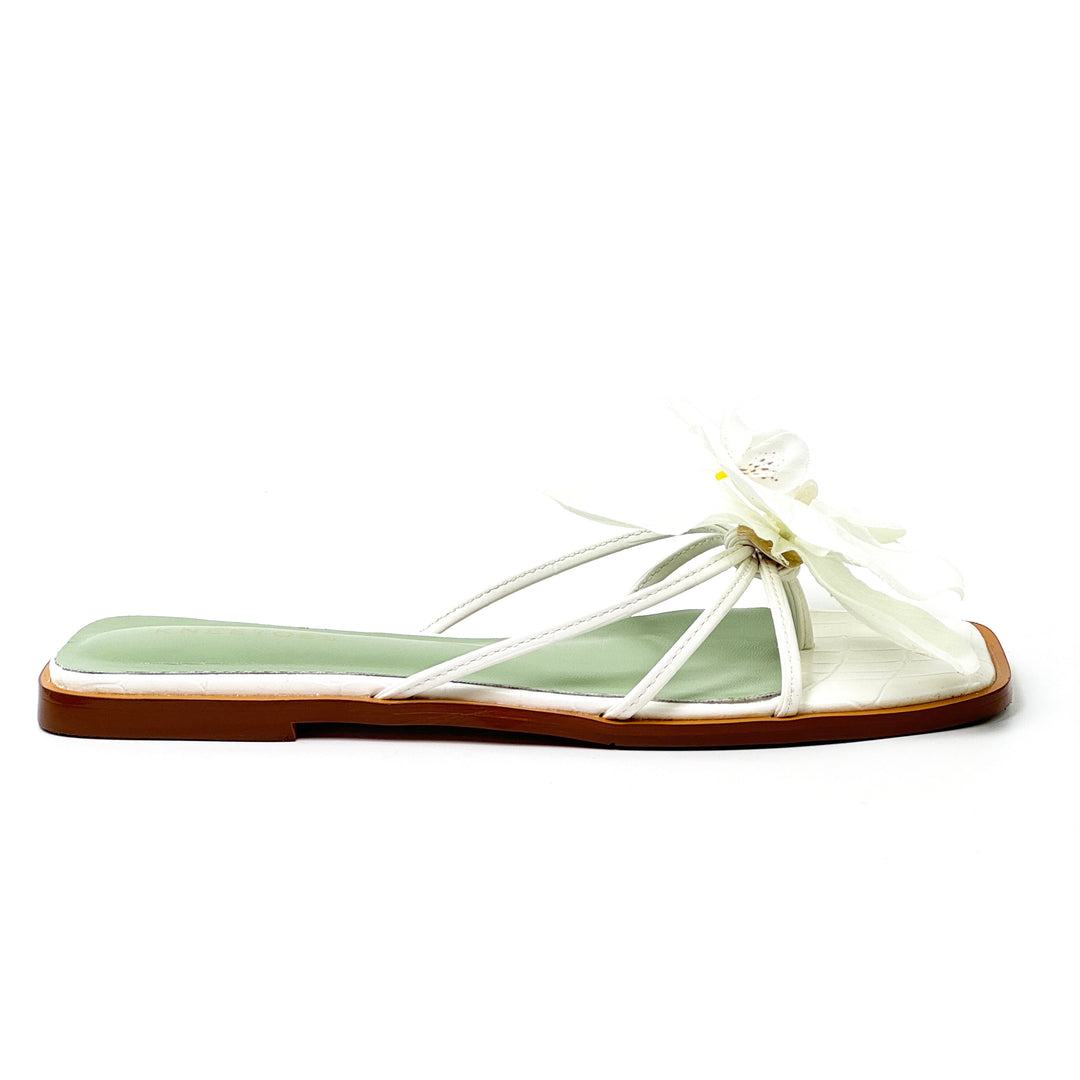 Delilah - White Sandals