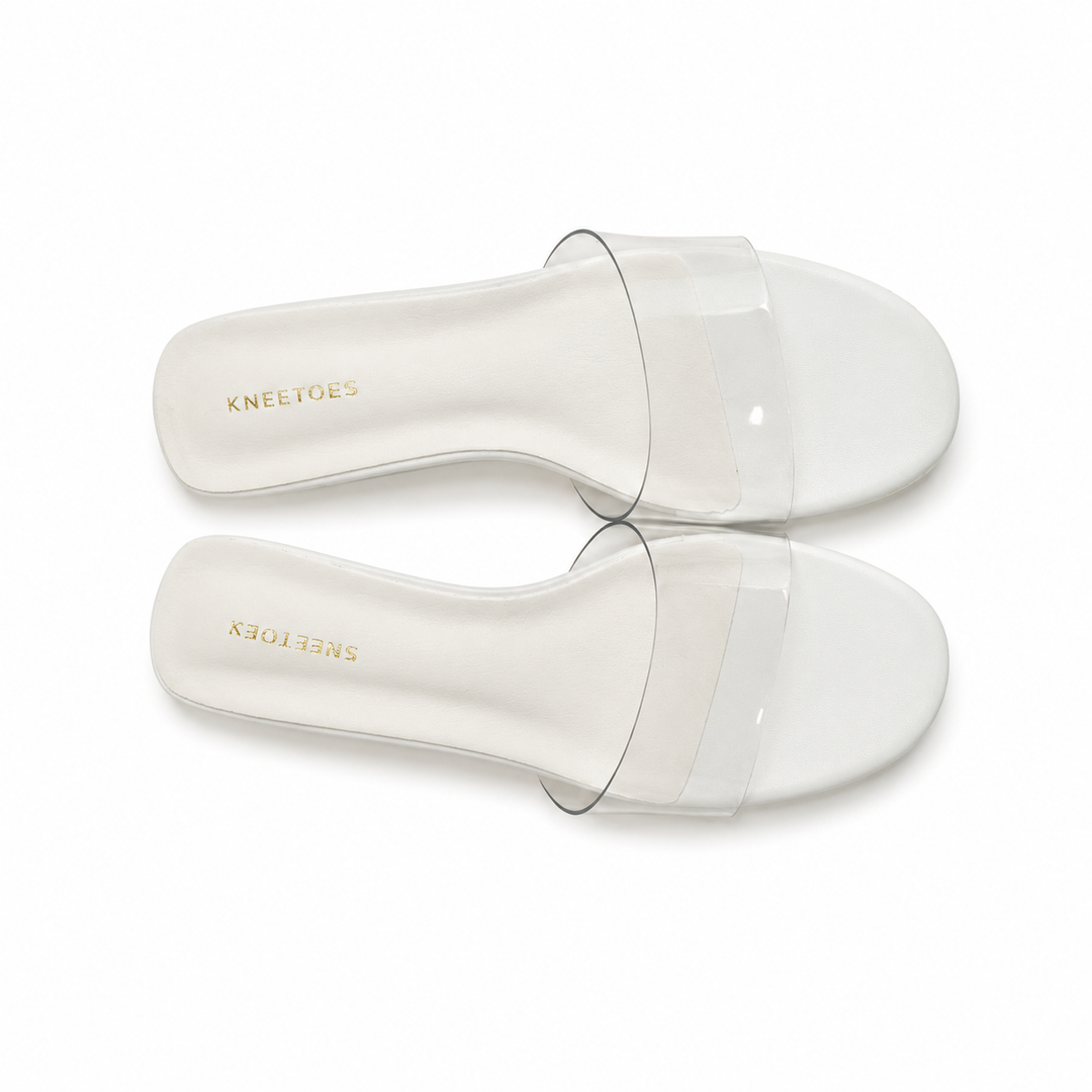 Lexi - White Slip Ons