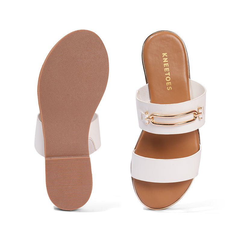 Zivelle - White Slip Ons