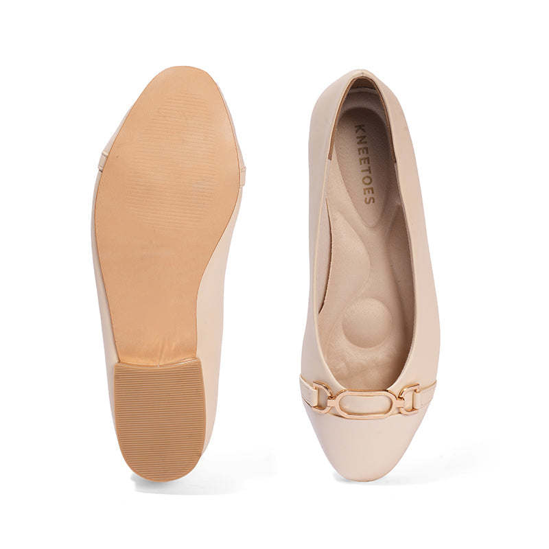 Avena - Beige Ballerina