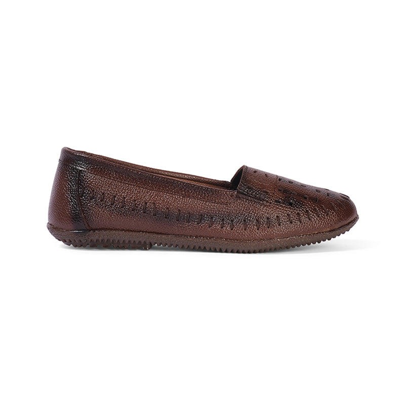 Clara - Brown Moccasin
