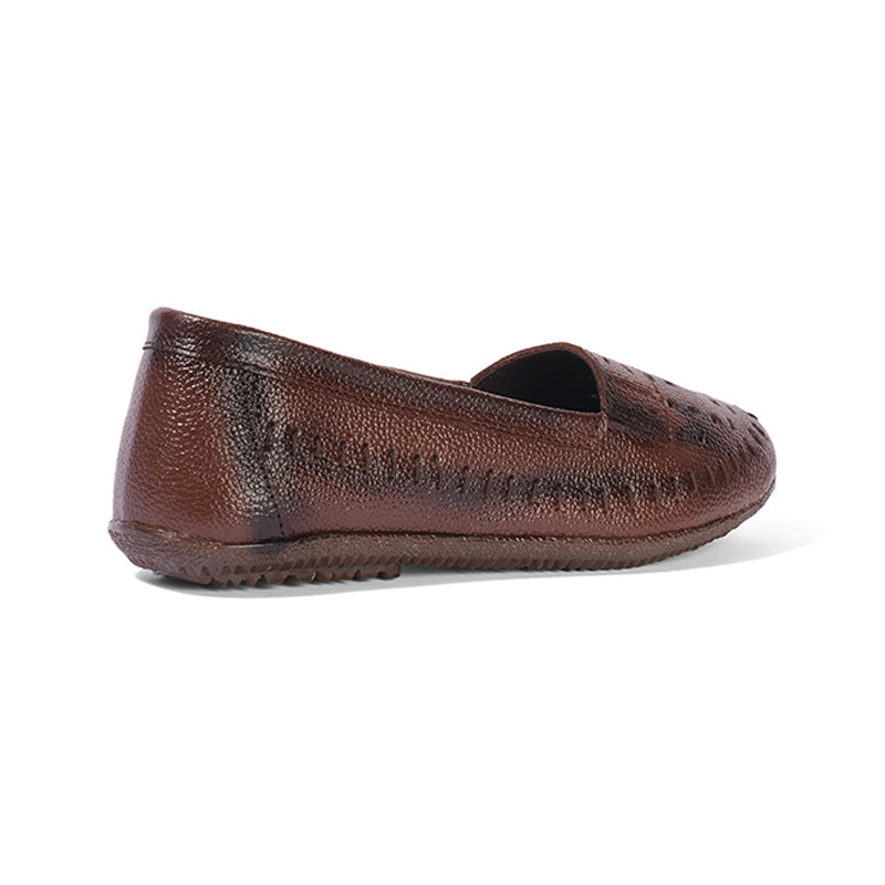 Clara - Brown Moccasin