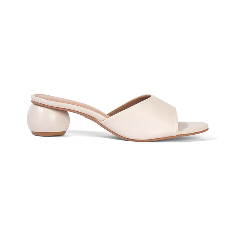 Francesca - Beige Slip Ons Sale price