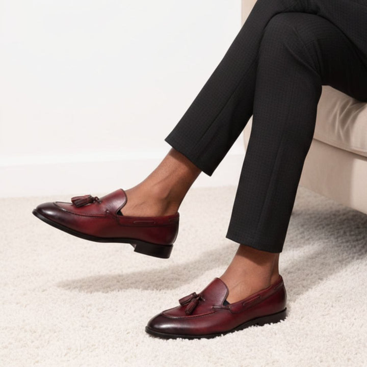 Monarch - Burgundy Loafers