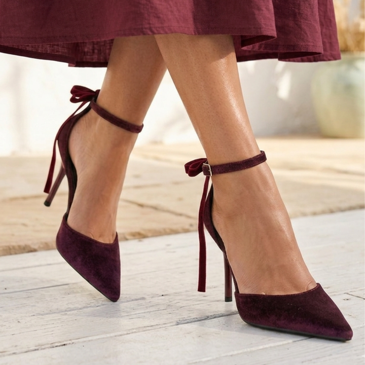 Soleia - Maroon Heels