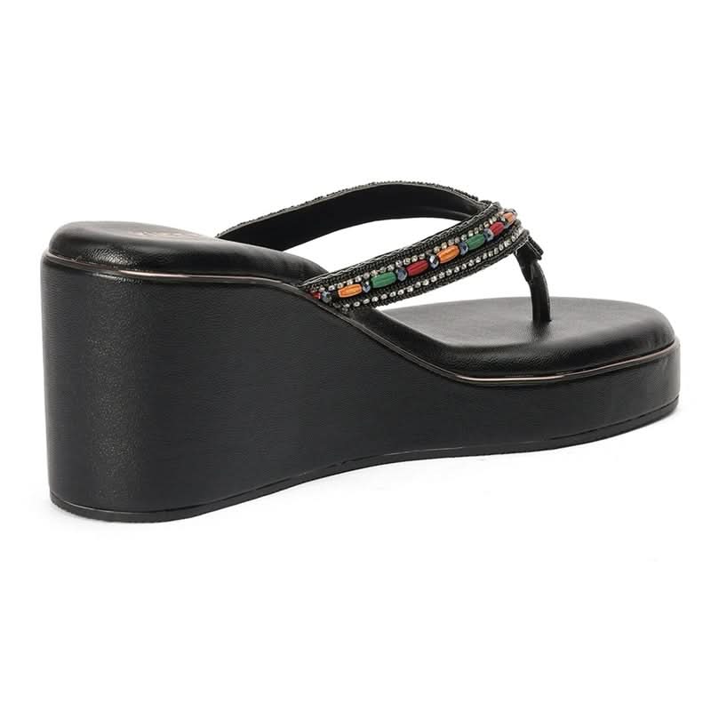 Lunara - Black Wedges
