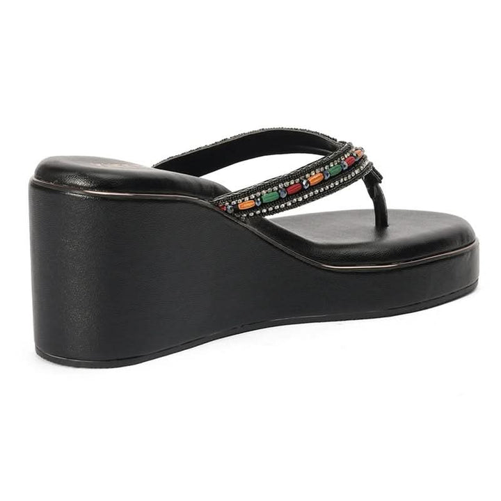 Lunara - Black Wedges