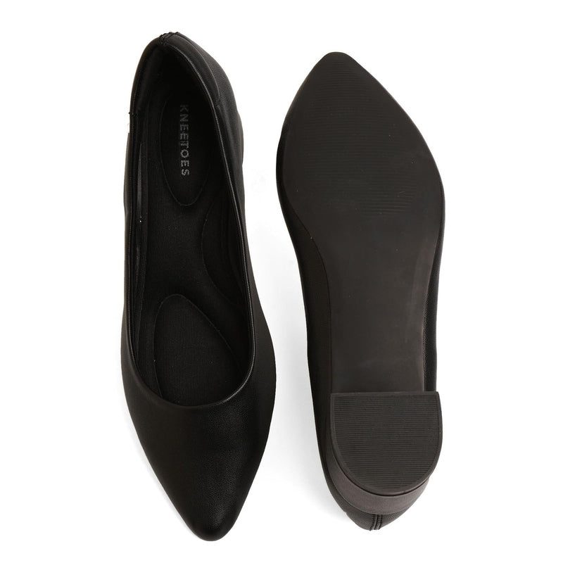 Matte Muse Black Workwear Pumps
