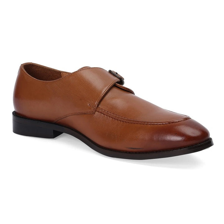 Men’s Polished Tan Monk Formals