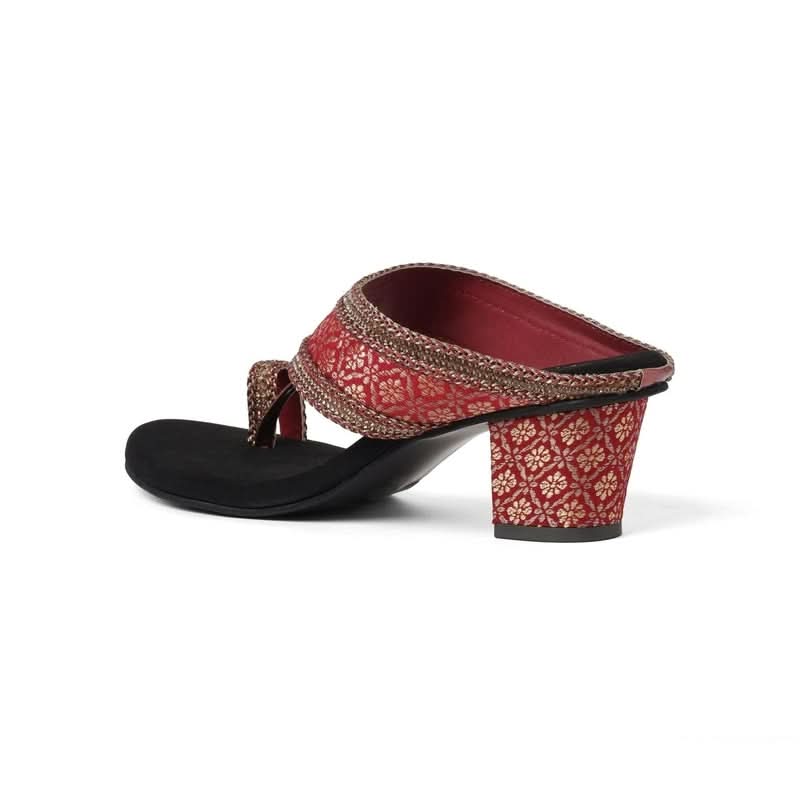 Shravya - Red Block Heels