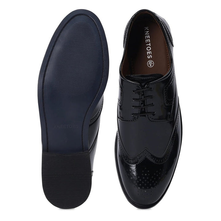 Classic Patent Wingtip Oxfords