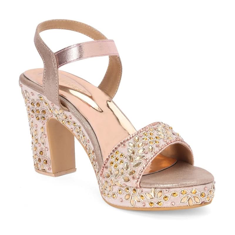 Aurielle - Pink Block Heels