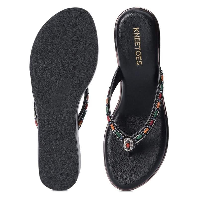Lunara - Black Wedges