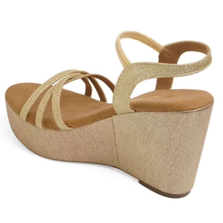 Tiya - Gold Wedges