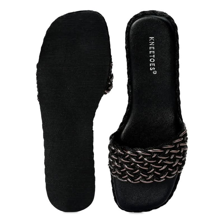 Lyra - Black Slip-Ons