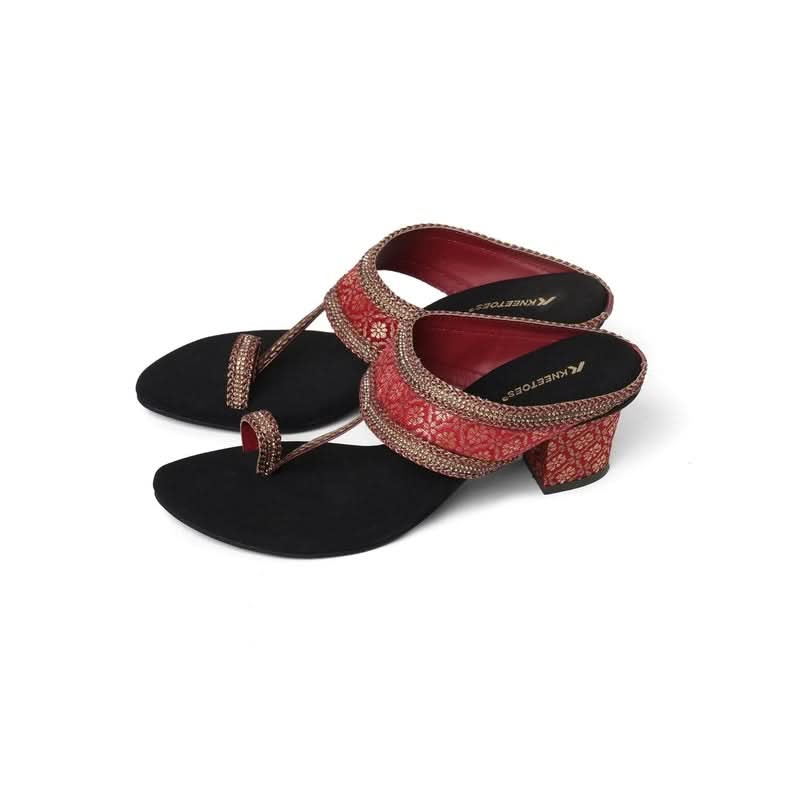 Shravya - Red Block Heels